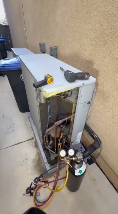 Refrigerant Leak Detection & Evaporator Coil Inspection in Irvine, CA | Nitrogen Pressure Test